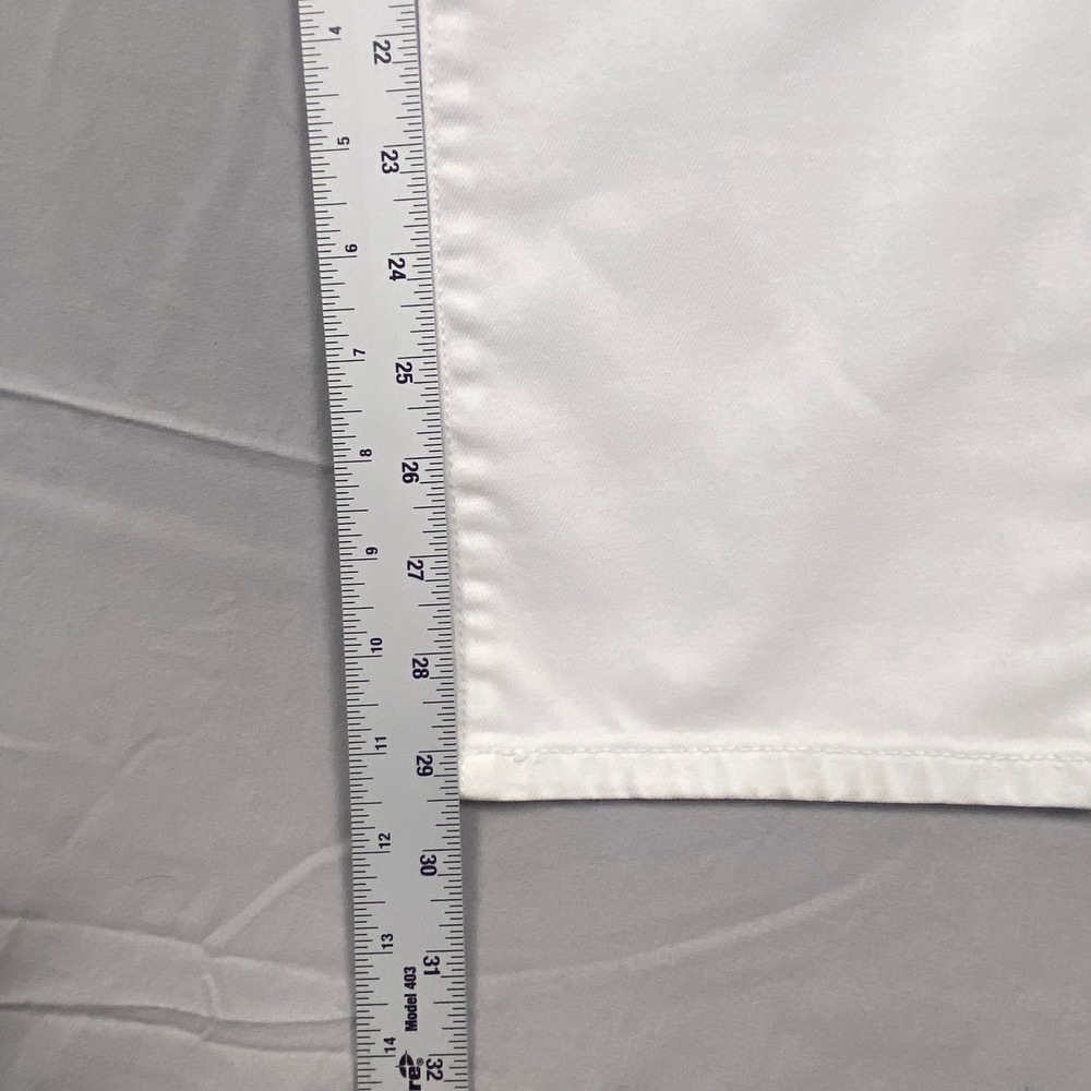 Chicos So Slimming Girlfriend Ankle Jeans Women 1 Short White Stretch Denim - Picture 11 of 16